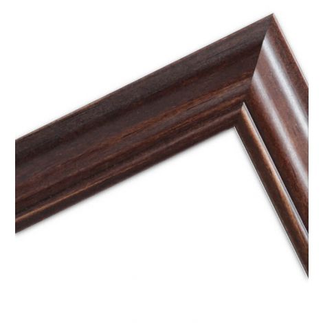 Ramka drewniana Icar DRL N 4 Brązowa ciemna, 15x21cm - 2